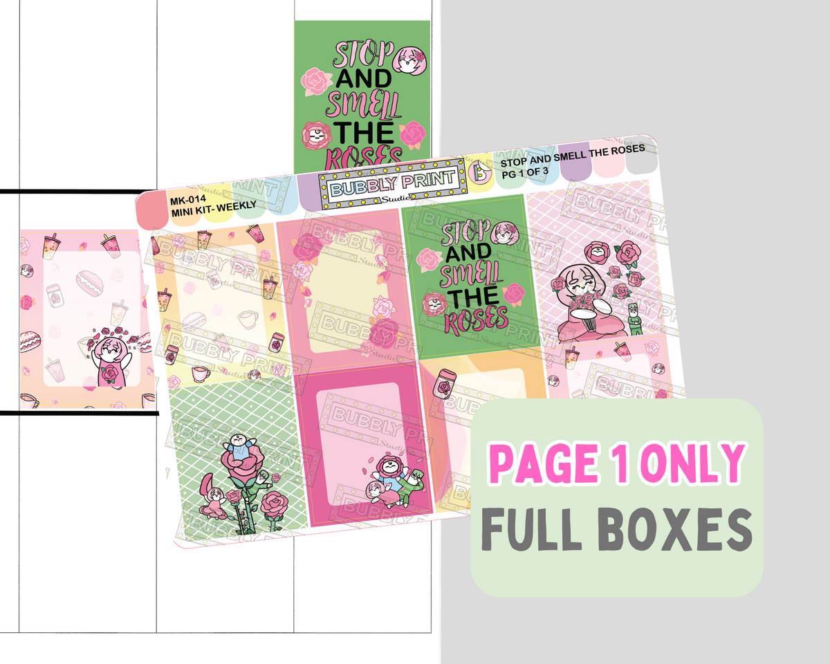 Stop And Smell The Roses Mini Kit | MK 014-016