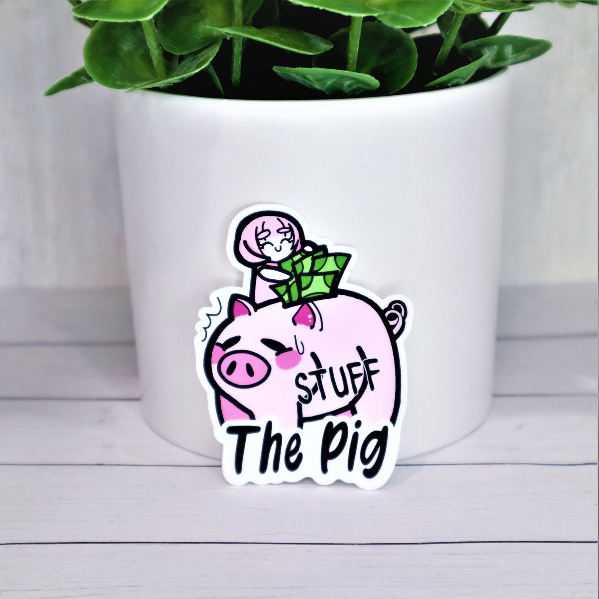 The Pig Vinyl Sticker