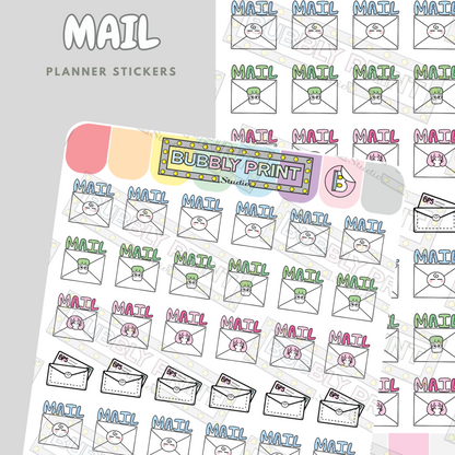 MAIL Planner Sticker Sheet | SS 042