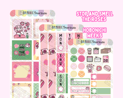 Stop And Smell The Roses Hobo Week Kit | HWSK 001-003