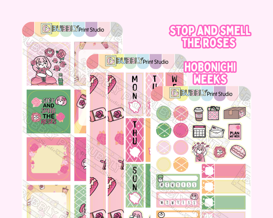 Stop And Smell The Roses Hobo Week Kit | HWSK 001-003