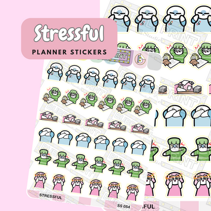 Stressful Planner Stickers | SS 054