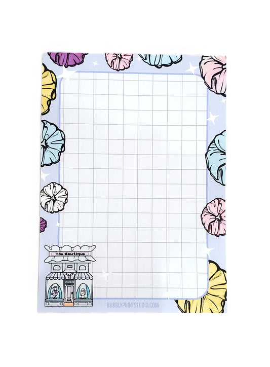 The Boutique-Scrunchie Edition Notepad