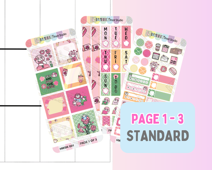 Stop And Smell The Roses Hobo Week Kit | HWSK 001-003