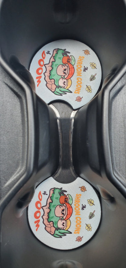 The Shroom Goons Of Doom - Car Coasters