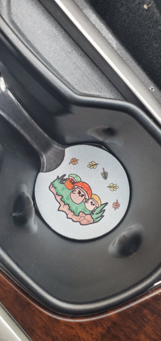 The Shroom Goons Of Doom - Car Coasters