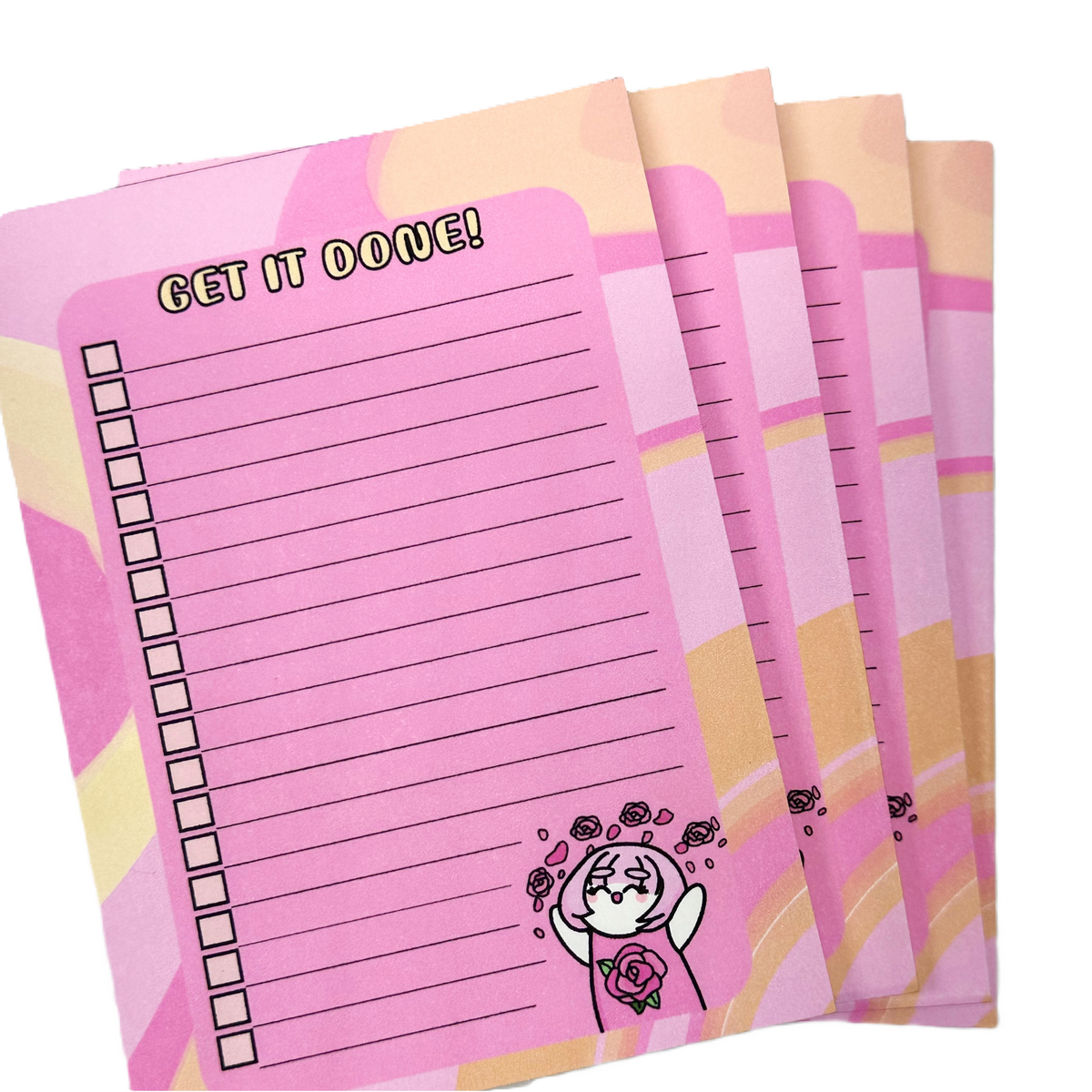 Stop And Smell The Roses Notepad | Get It Done!