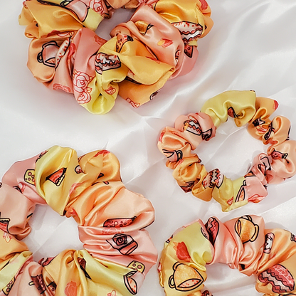 ROSE TEA SCRUNCHIE
