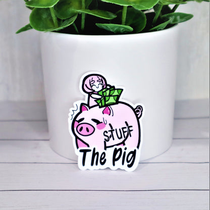 The Pig Vinyl Sticker