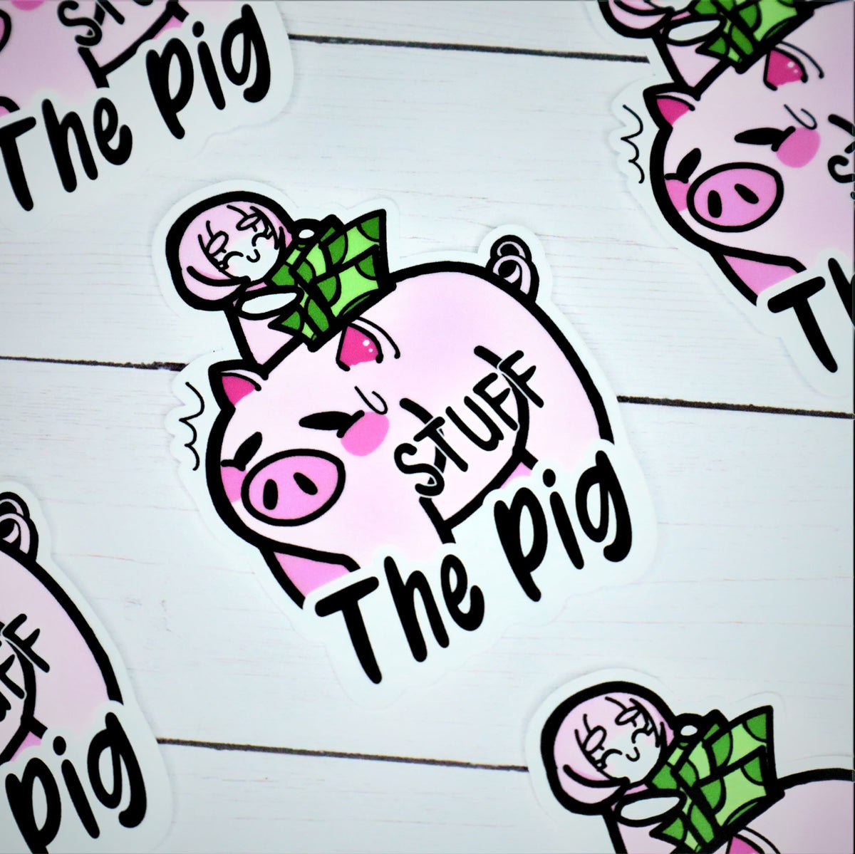 The Pig Vinyl Sticker