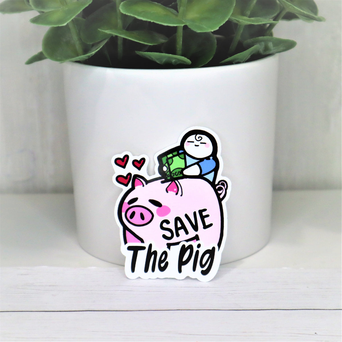 The Pig Vinyl Sticker