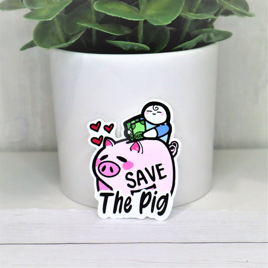 The Pig Vinyl Sticker