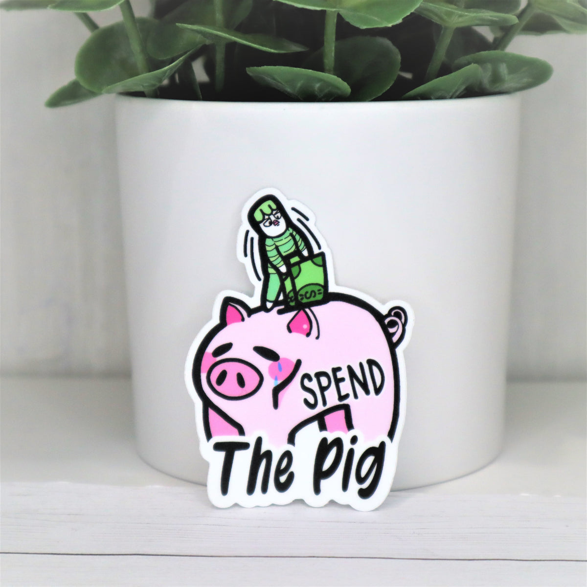 The Pig Vinyl Sticker