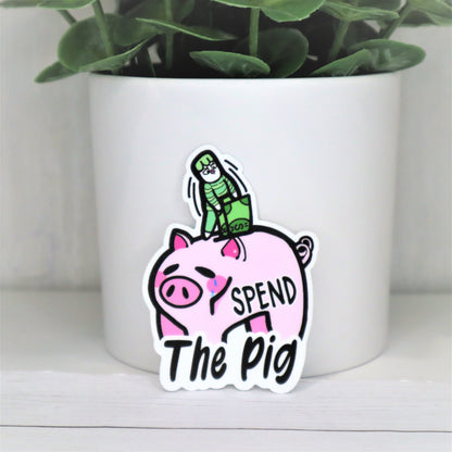 The Pig Vinyl Sticker